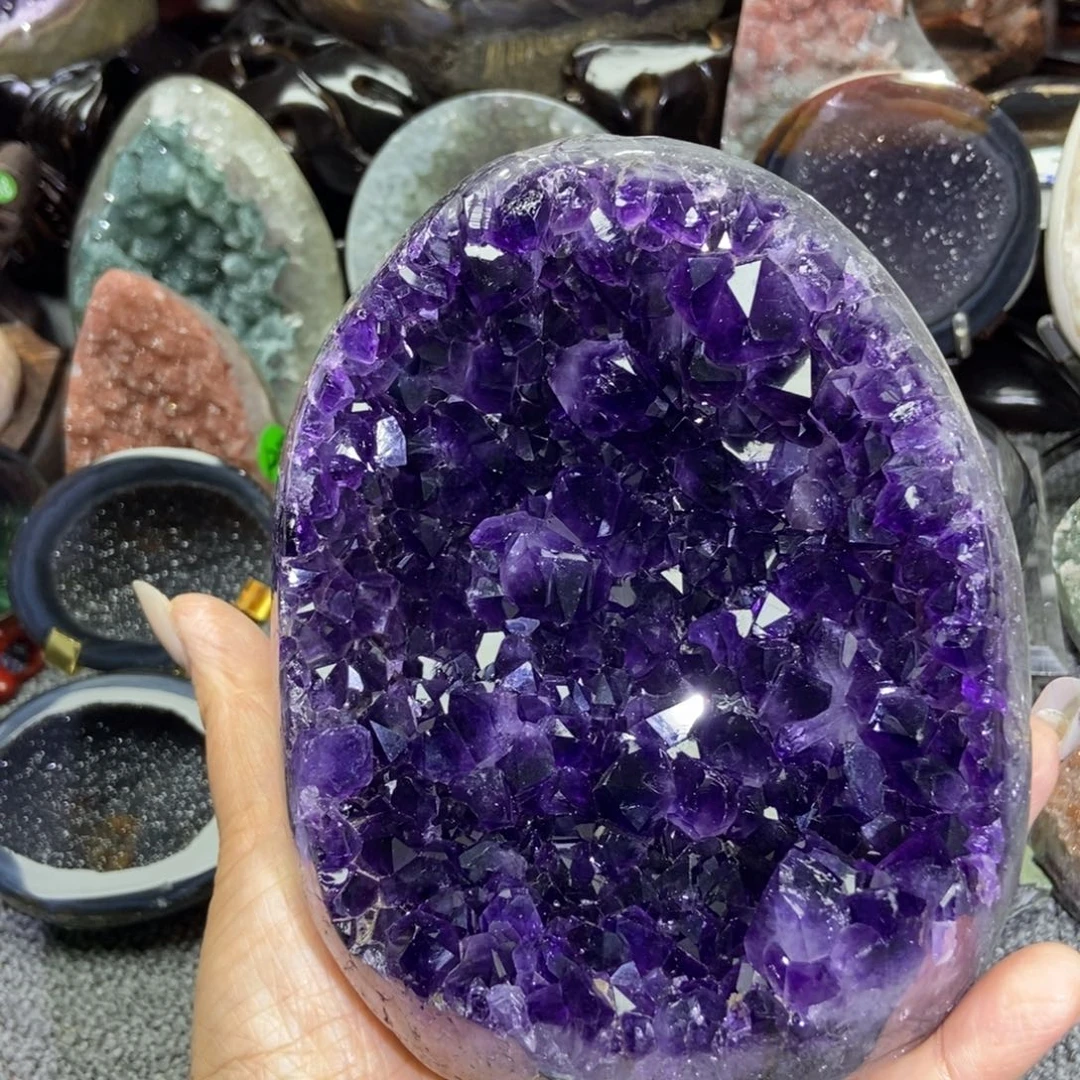 摆件未镶嵌紫晶水晶