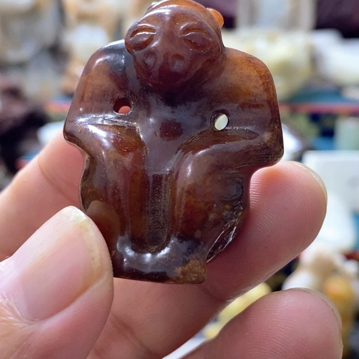 和田玉（糖玉）9K金镶嵌手链