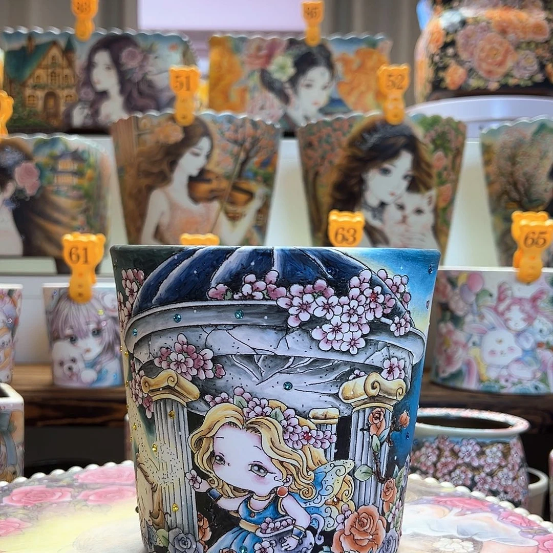 多彩的精工萌娃盆