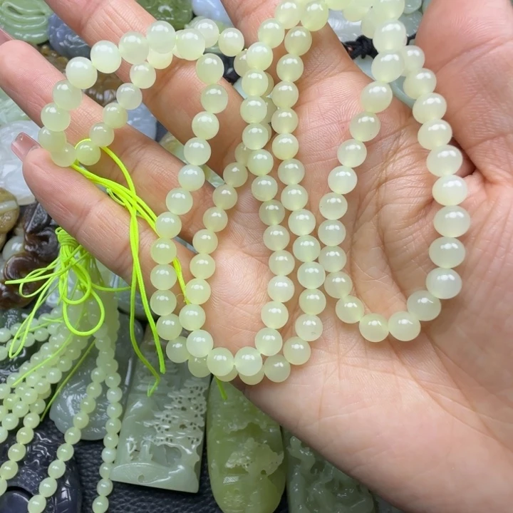 和田玉未镶嵌颈饰卡6