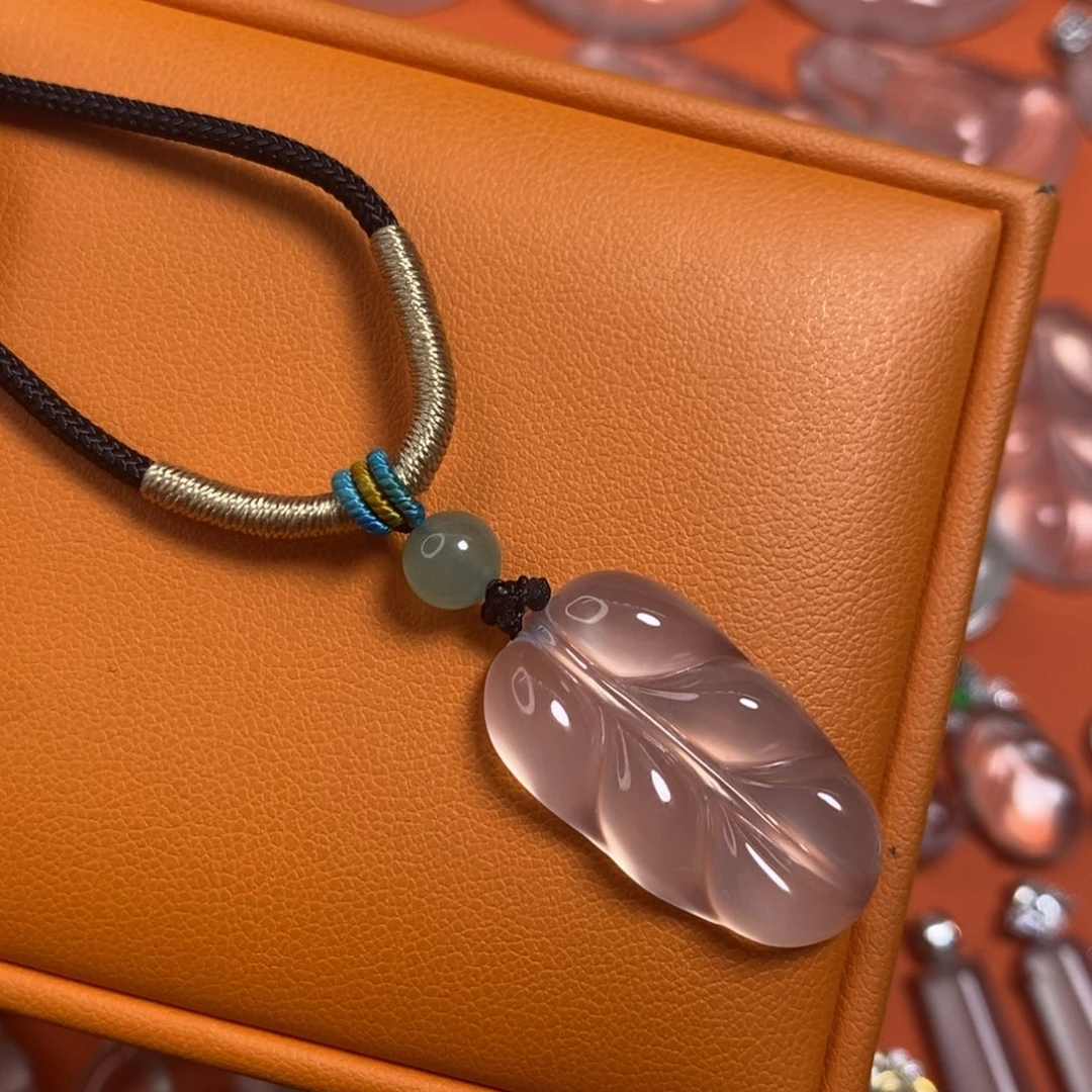 石英质玉叶子未镶嵌