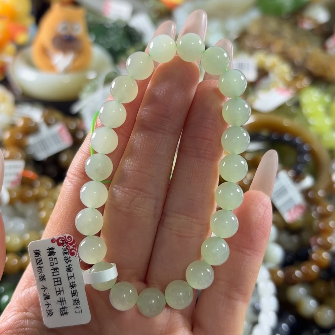 和田玉未镶嵌手串171