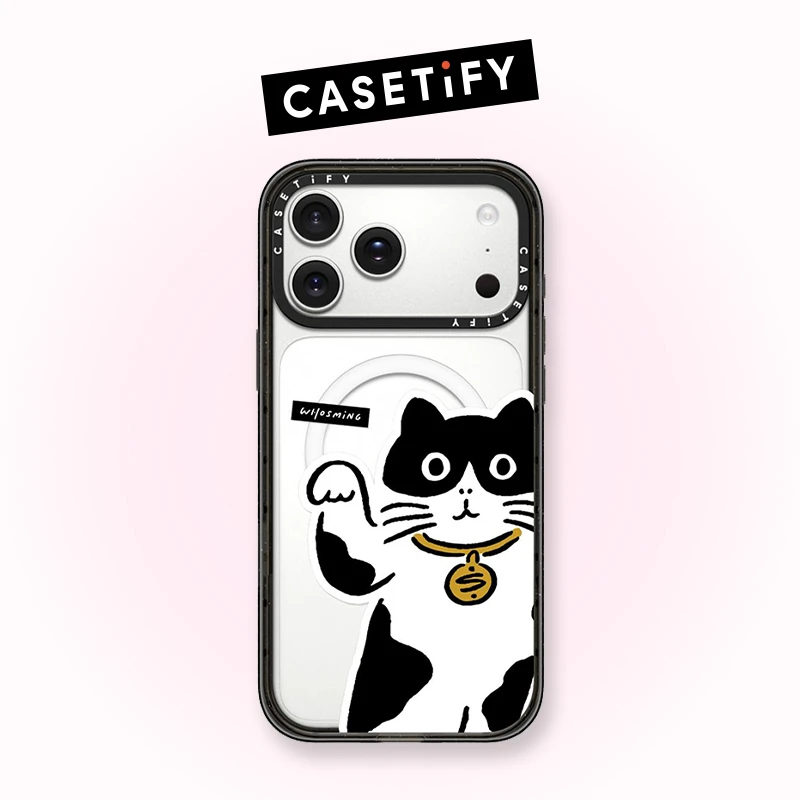 CASETiFY 奶牛猫来访手机壳保护套防摔苹果iPhone16/17