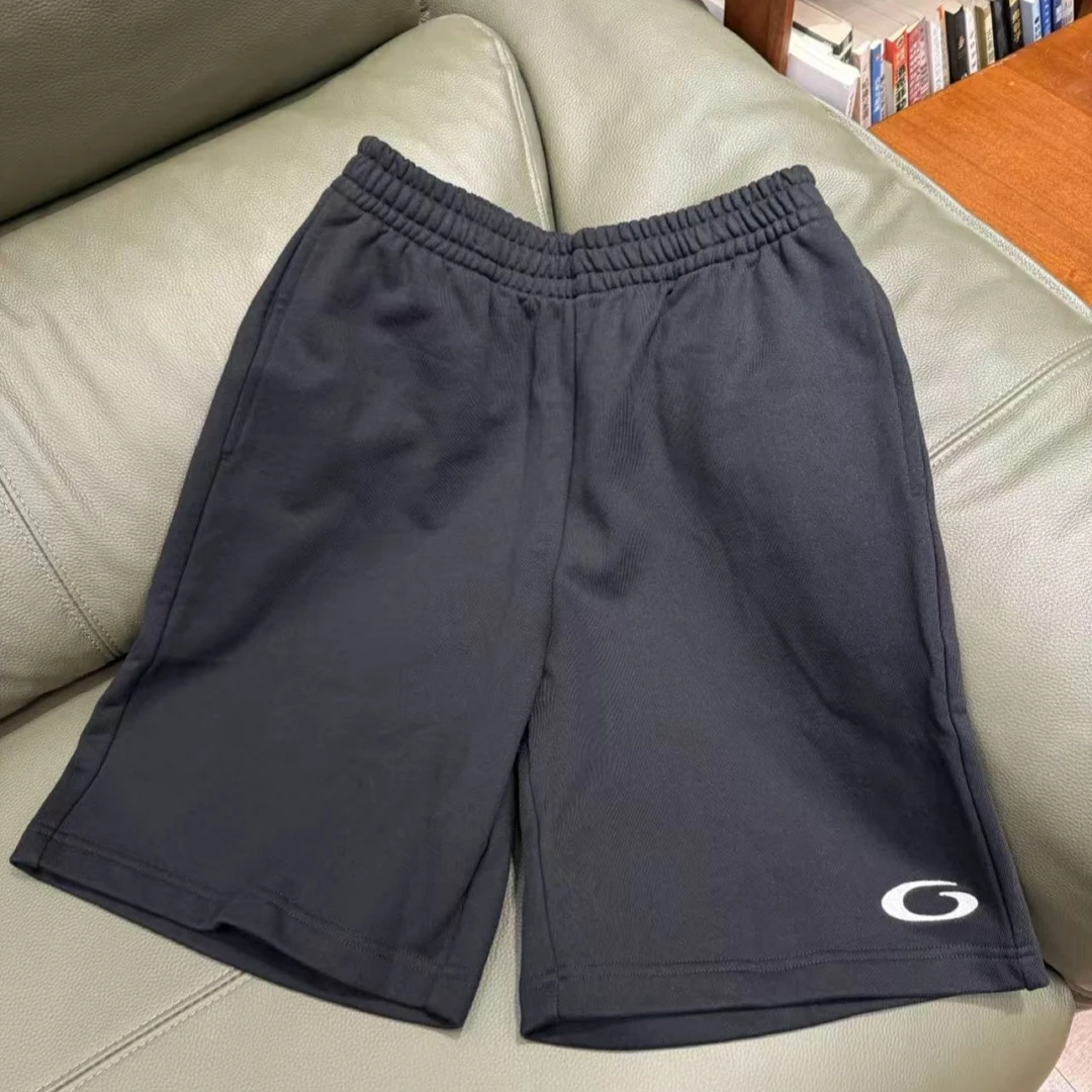 纯棉【纯色斜口袋短裤】，男女同款D28