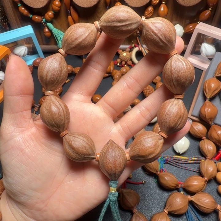 土***6橄榄核手串/手链德庆王全品原皮手持