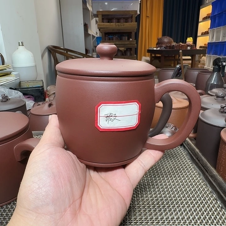 茶杯紫砂原矿紫砂