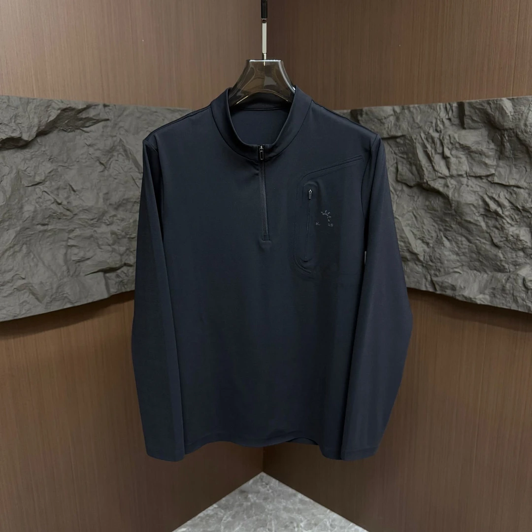 9903户外高弹长袖T恤秋季爆款无痕打底