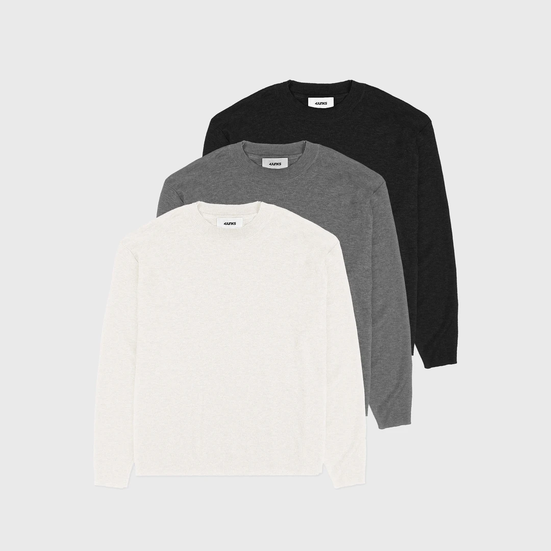 真·口粮打底*4JUNKS*舒适细腻体感 纤细桑蚕丝羊毛 合身内搭长袖