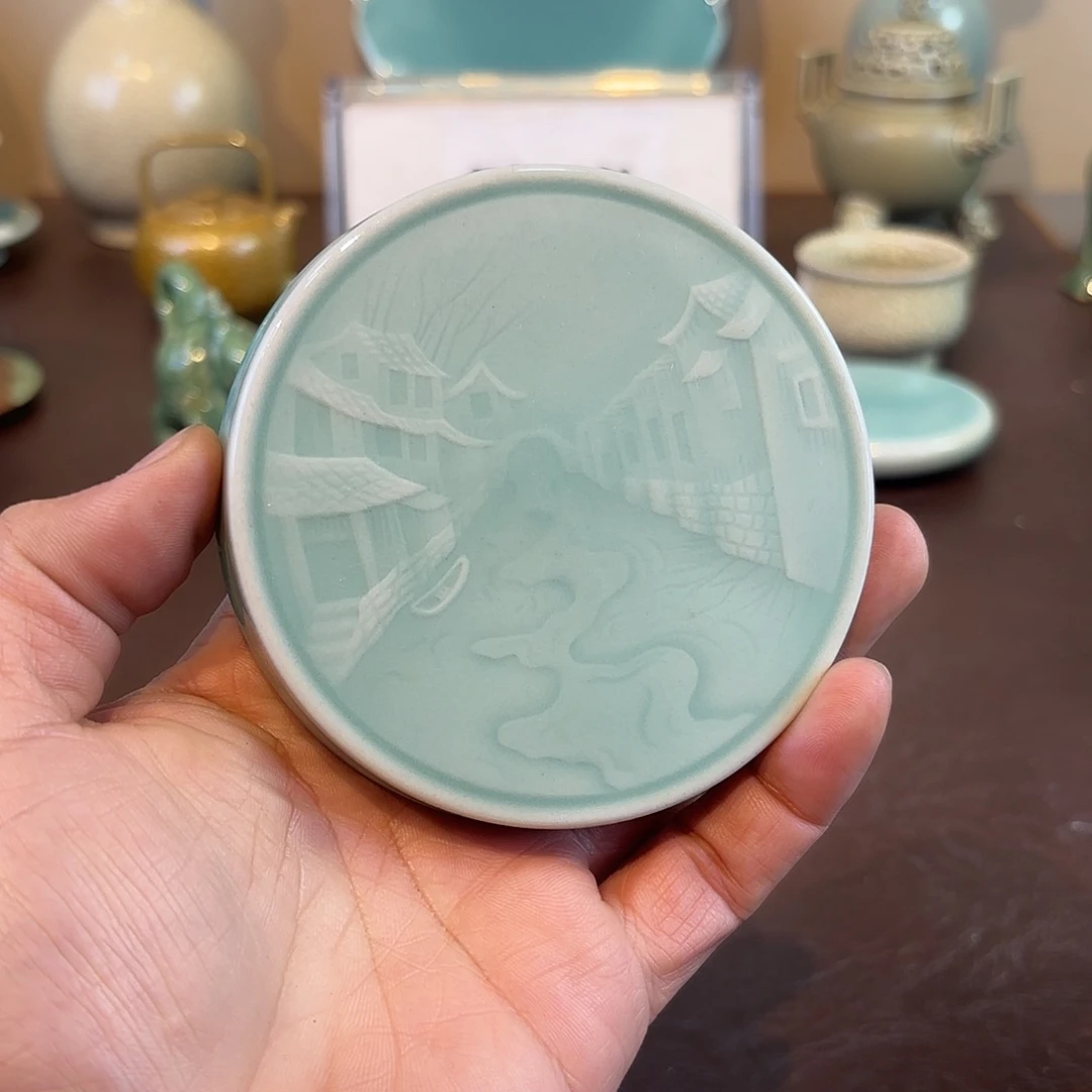 瓷片龙泉青瓷福利青瓷