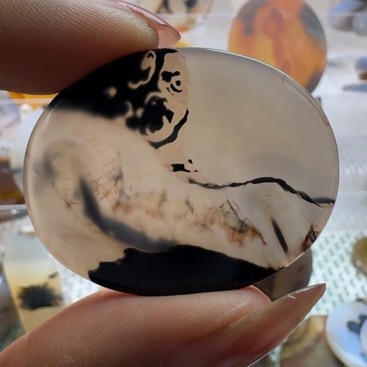 玛瑙/玉髓未镶嵌项链