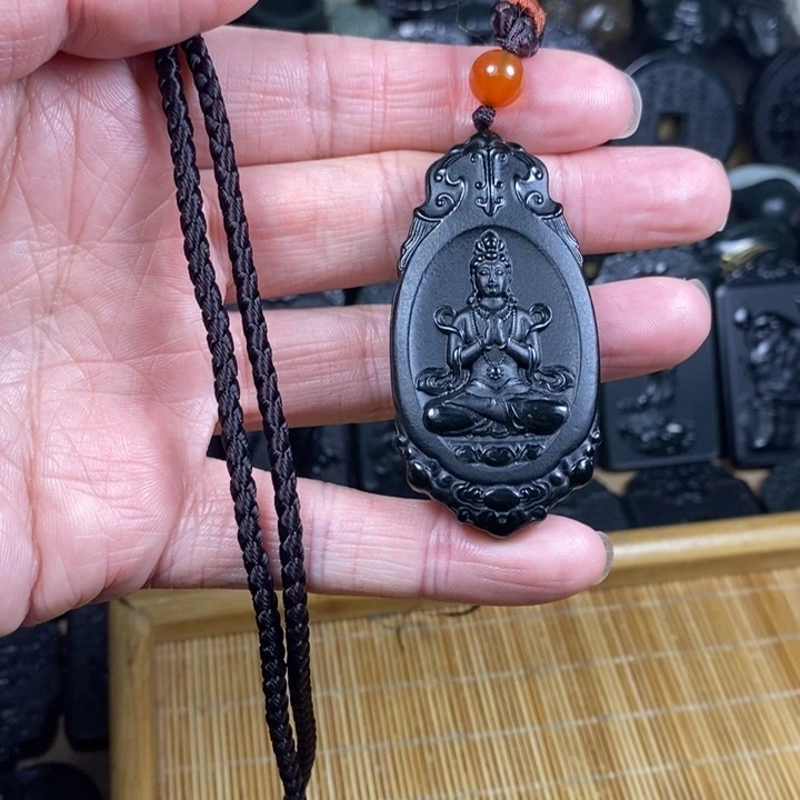 和田玉（青玉）未镶嵌颈饰