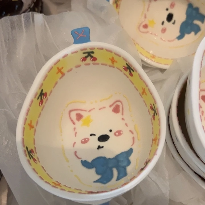 摆件不退不换卡通手绘