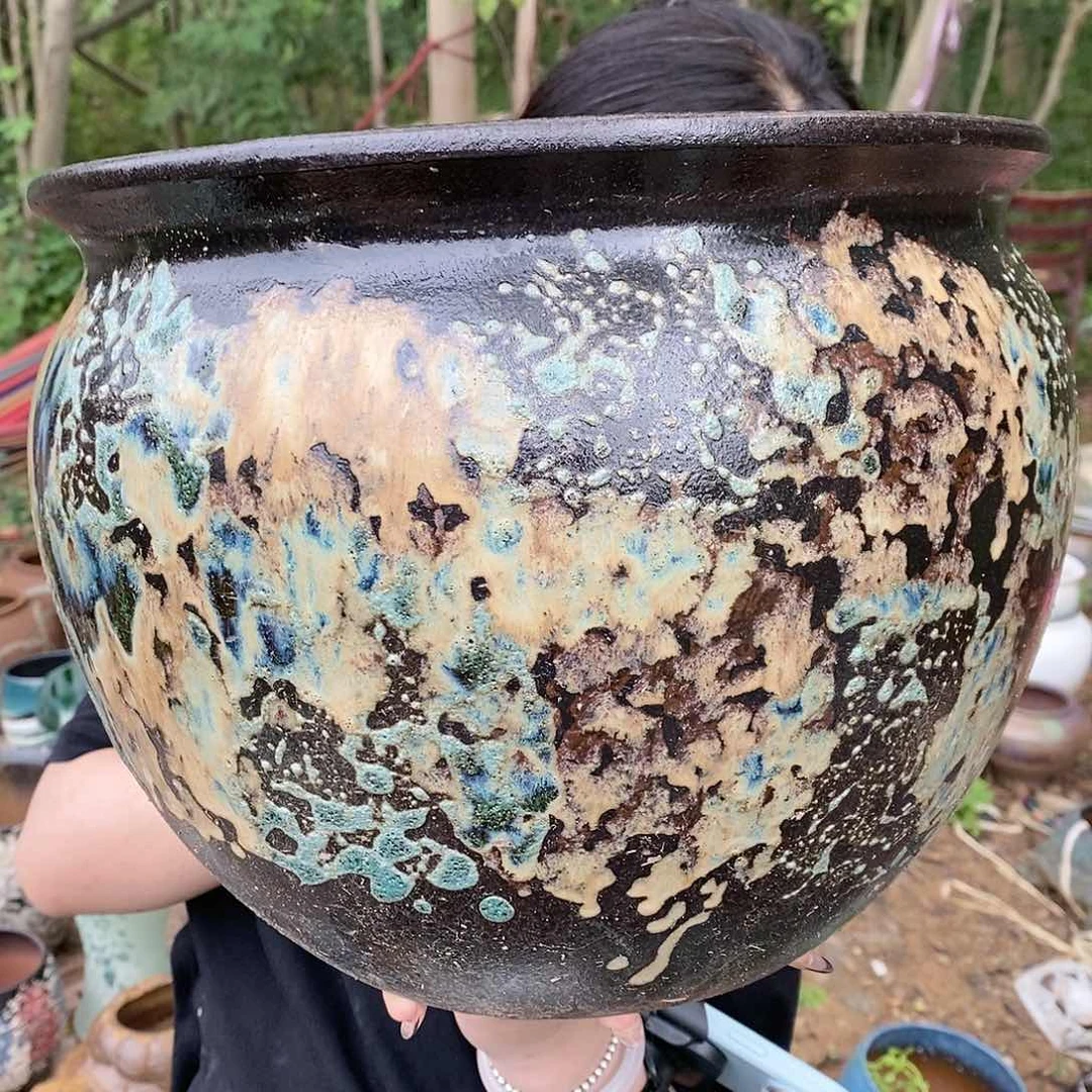 紫砂花盆正品30/25