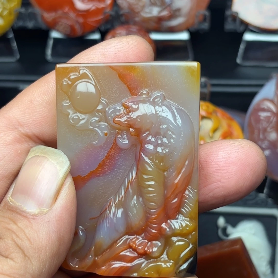 用***4玛瑙/玉髓未镶嵌玛瑙