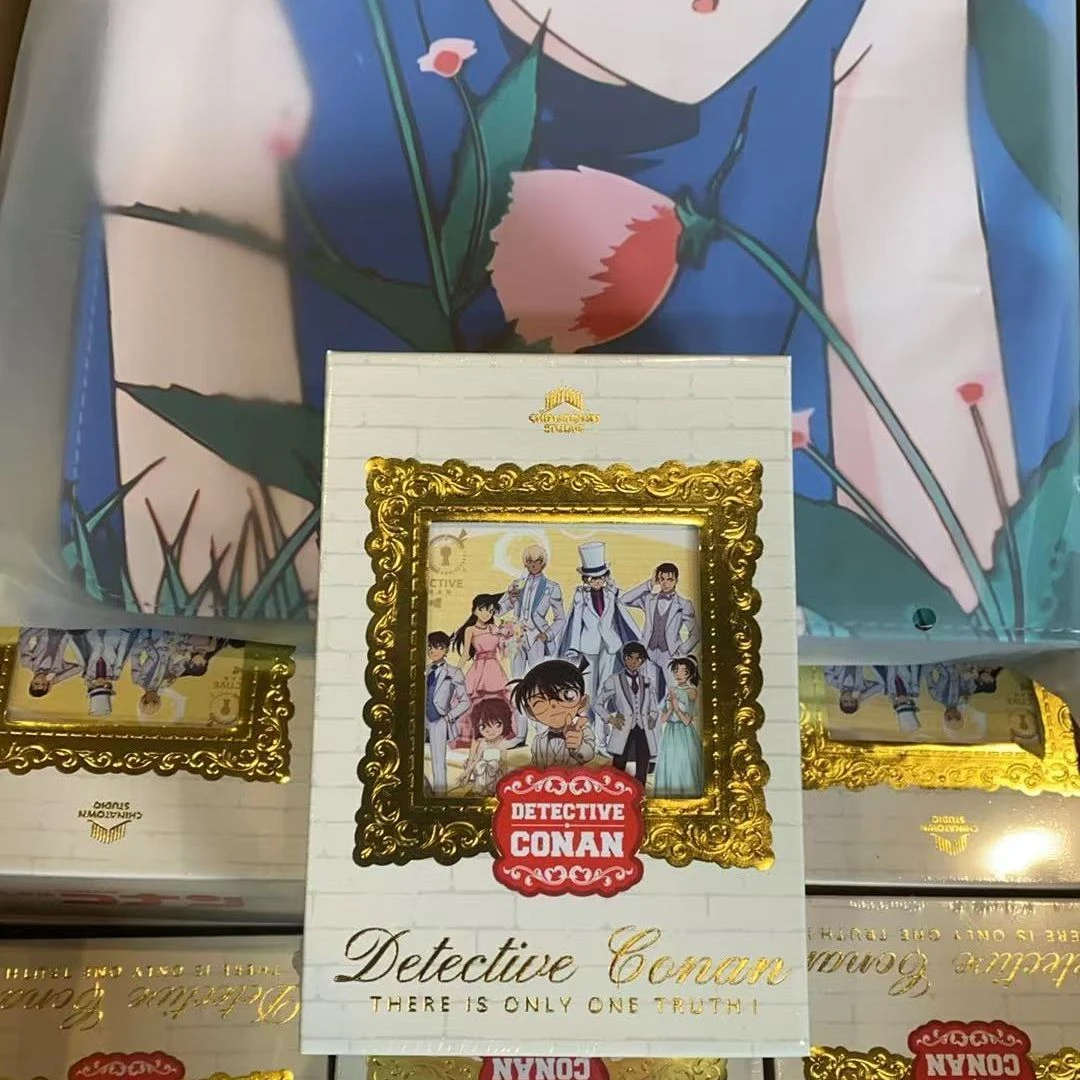 唐人街柯南卡牌唐人街名侦探珍藏卡牌拆卡盲盒