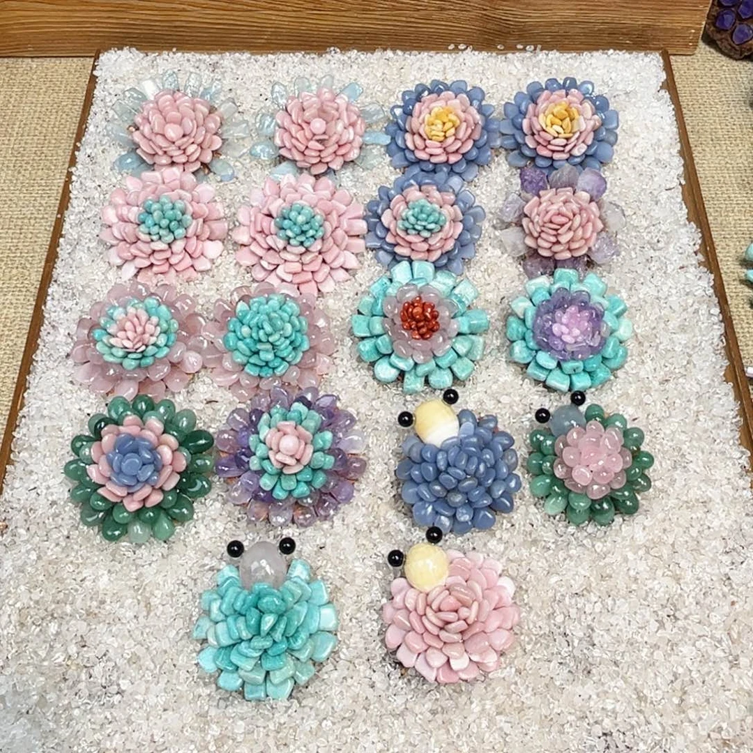 顽***）松塔干花摆件永生花