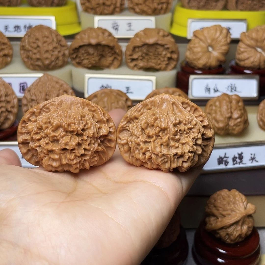 把件文玩核桃庞*官帽48左右