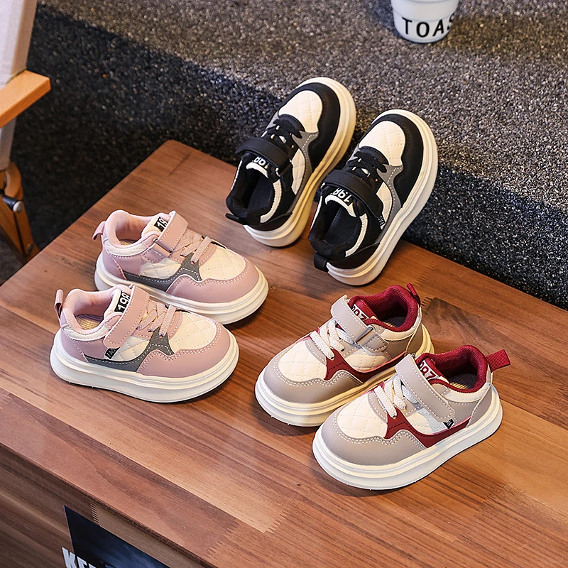 【轻盈缓震】儿童运动鞋春夏款透气跑鞋 防撞鞋头+魔术贴设计 1-5