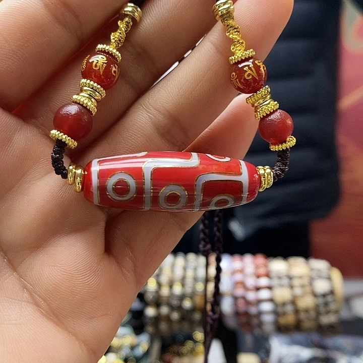 玛瑙/玉髓合金颈饰