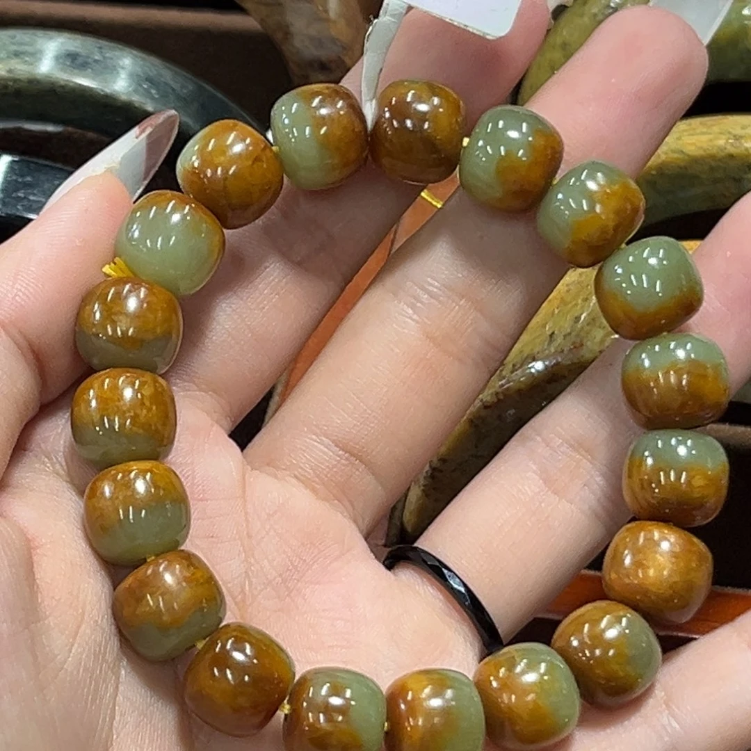 透闪石质玉未镶嵌手链