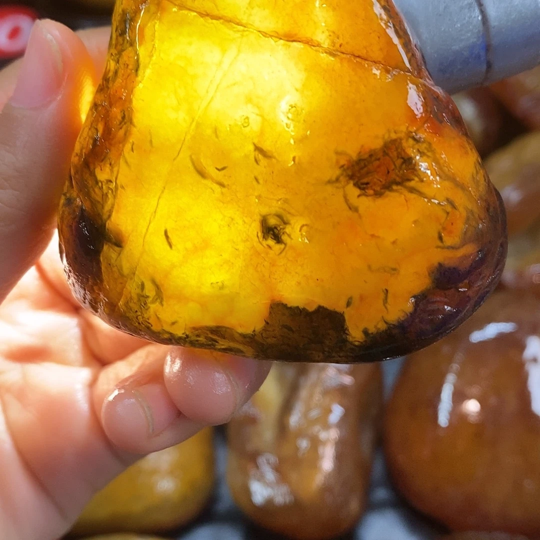 玛瑙/玉髓未镶嵌手把件