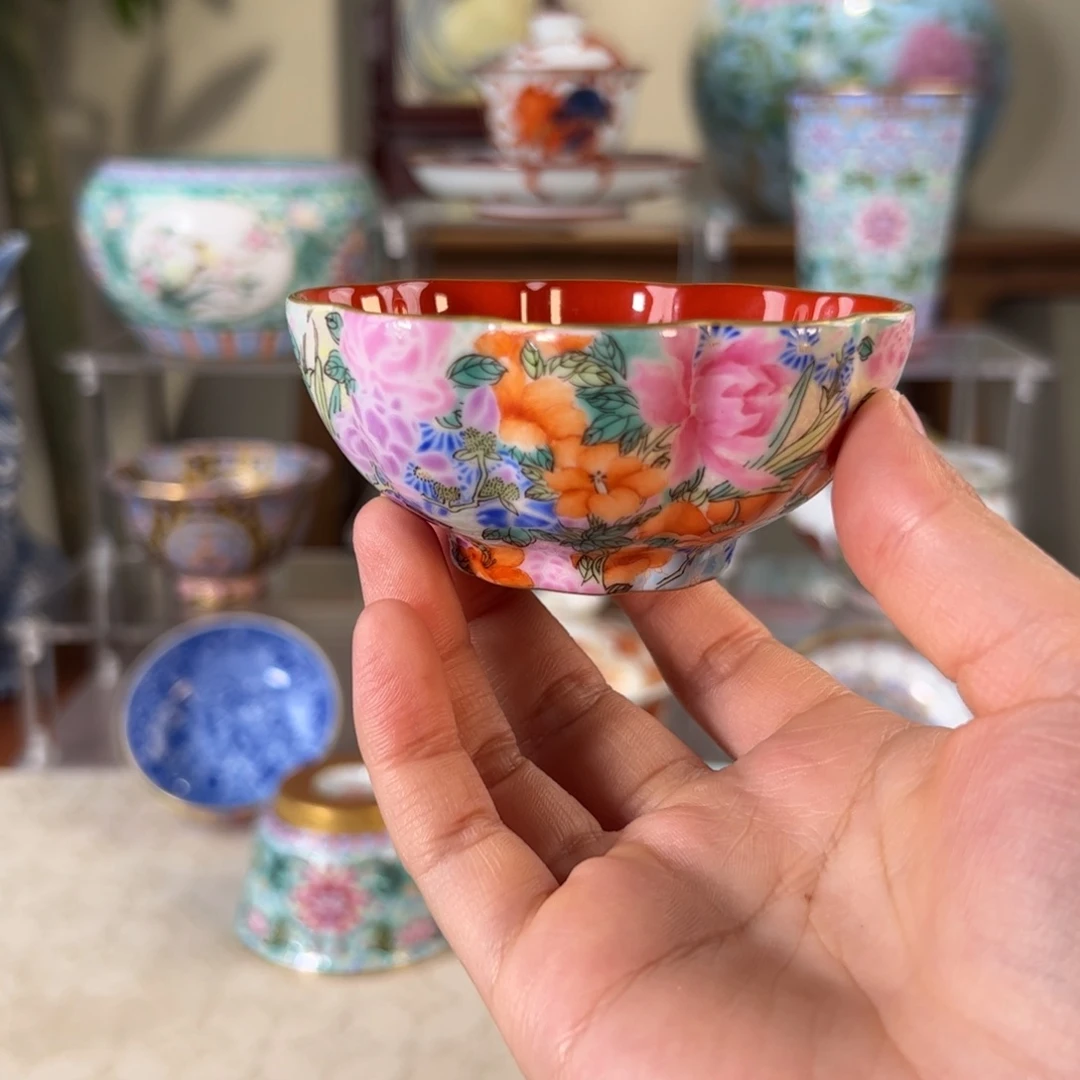 纯手工手绘 高端茶器