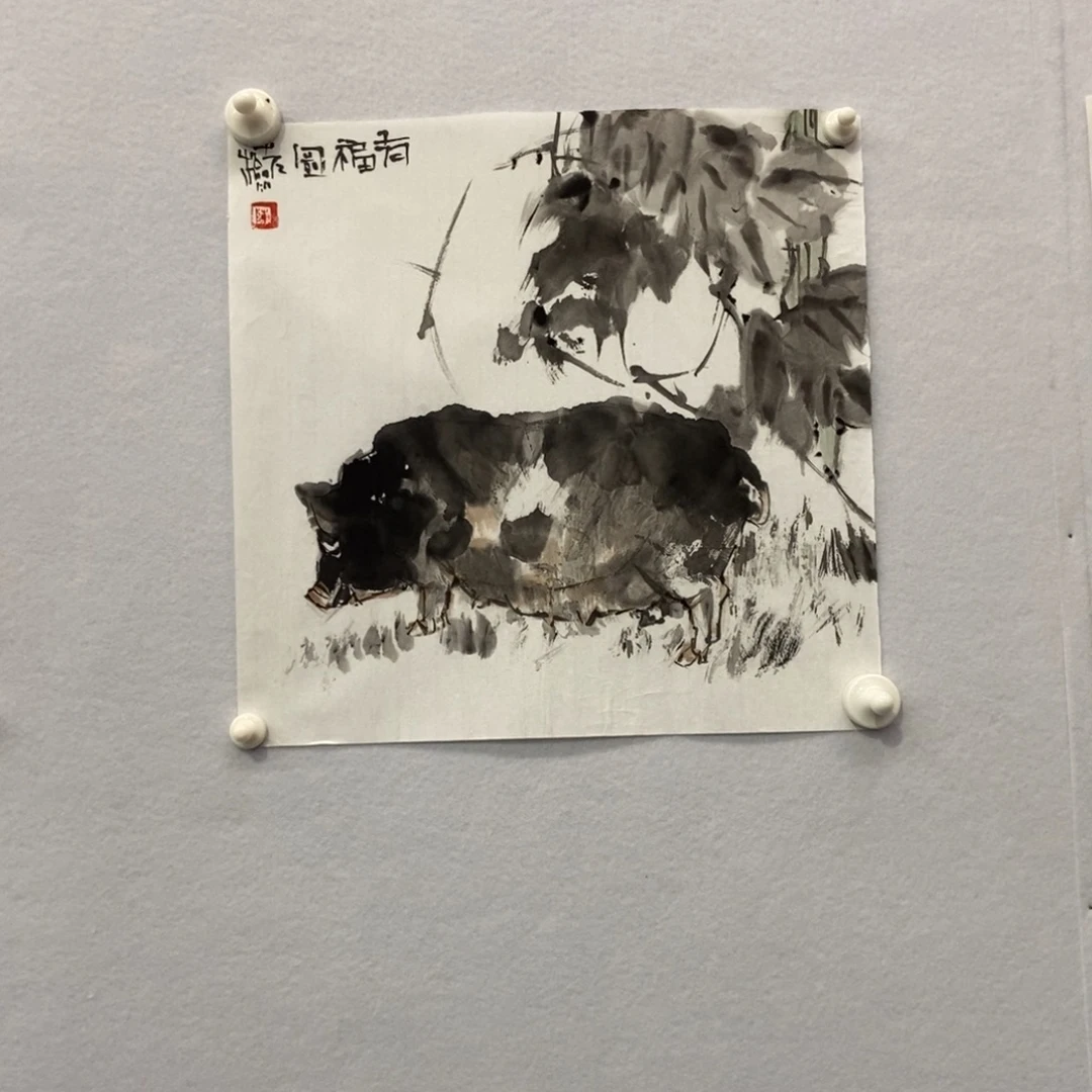 世***云国画墨鱼精品墨鱼精品