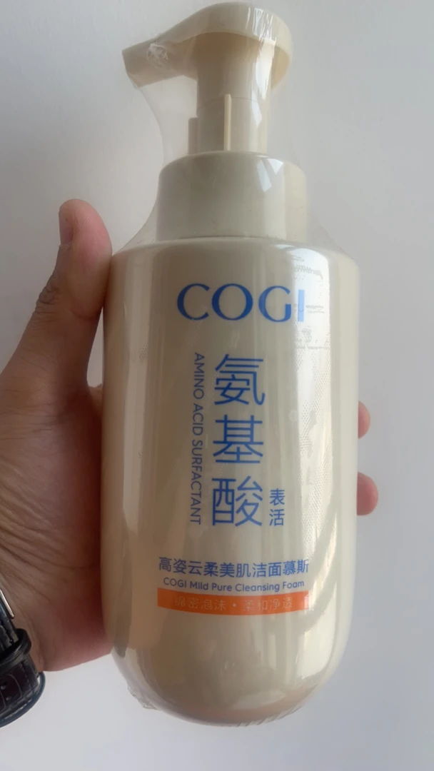 许昌超市代购 高姿氨基酸云柔美肌洁面慕斯清洁洗面奶男女通用