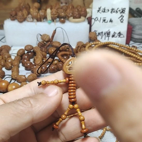 遇***见手串/手链橄榄核橄榄核小人