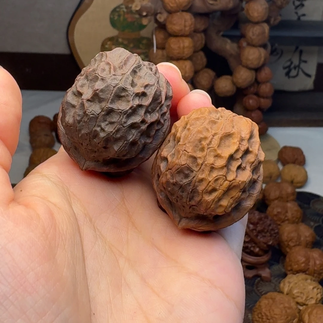把件文玩核桃紫金甲壳虫40.4
