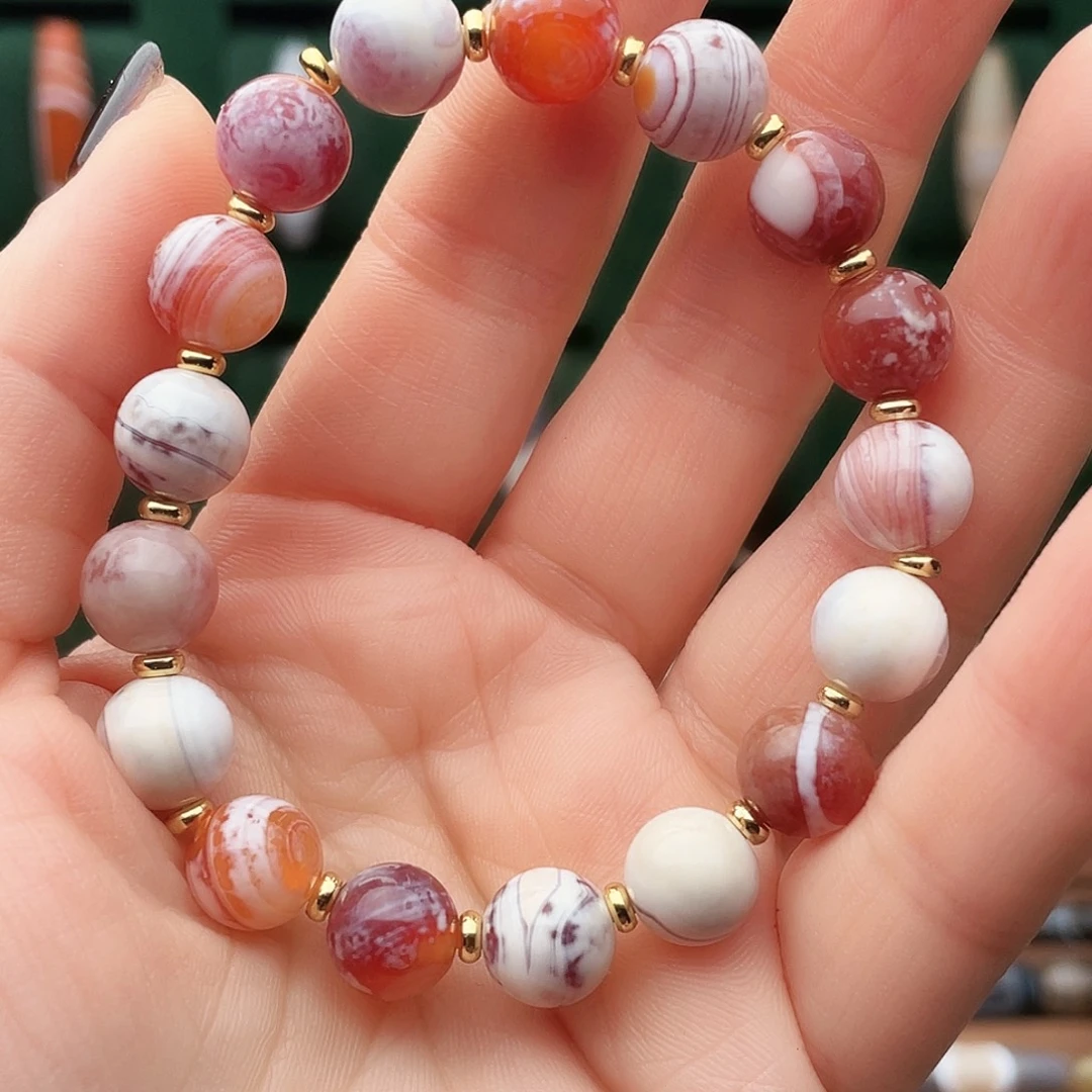 玛瑙/玉髓合金珠宝半成品