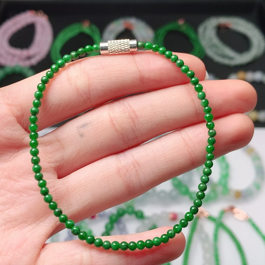 翡翠未镶嵌手链翡翠