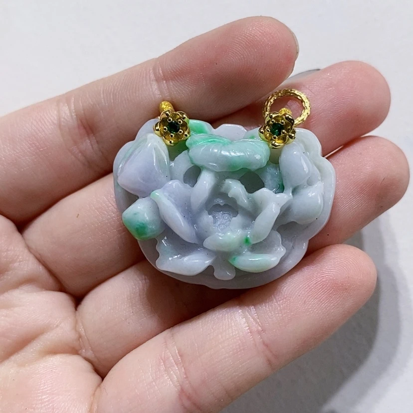 【闪购商品】翡翠未镶嵌颈饰吊坠