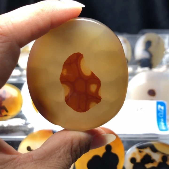 合金玛瑙/玉髓珠宝奇石90有瑕