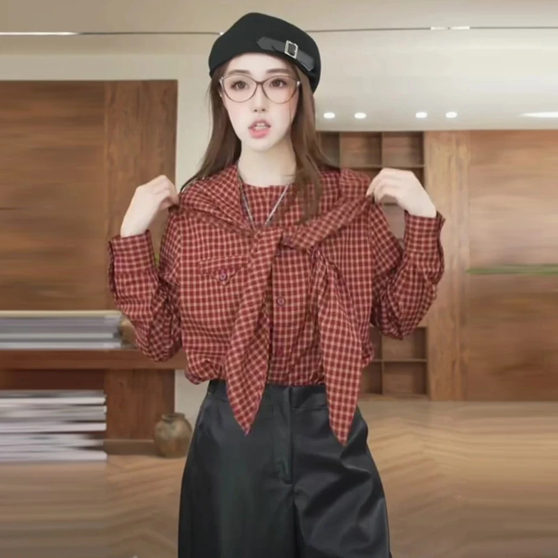 6921法式设计感小众时尚百搭高级感通勤衬衫