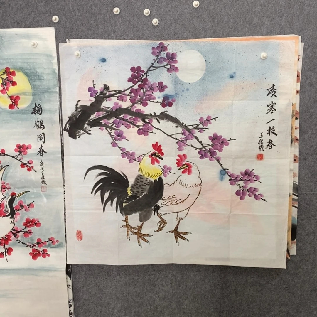 国画手写手绘国画作品54