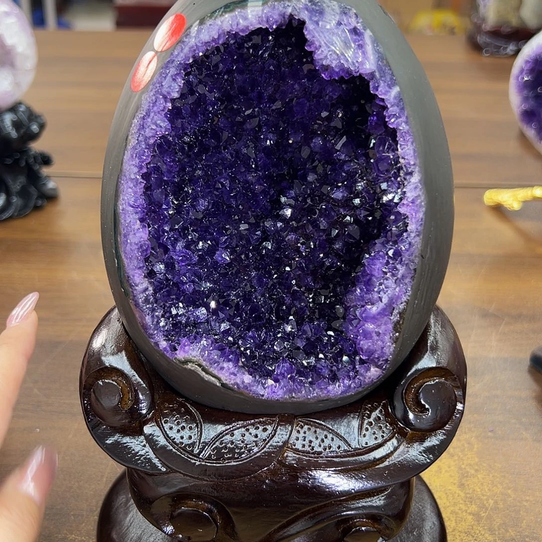 紫晶摆件未镶嵌晶体