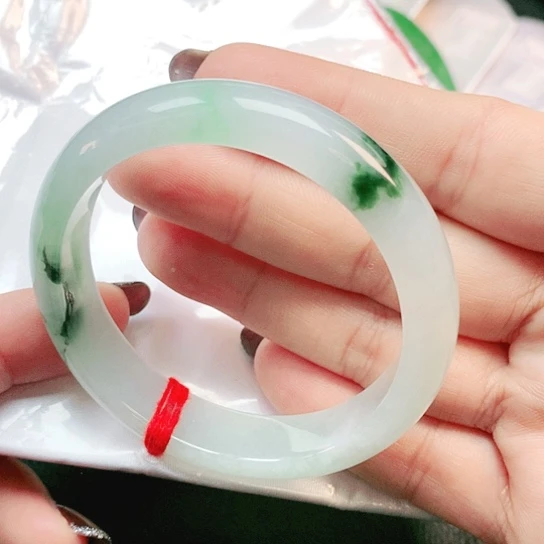 未镶嵌手镯翡翠正圈0008