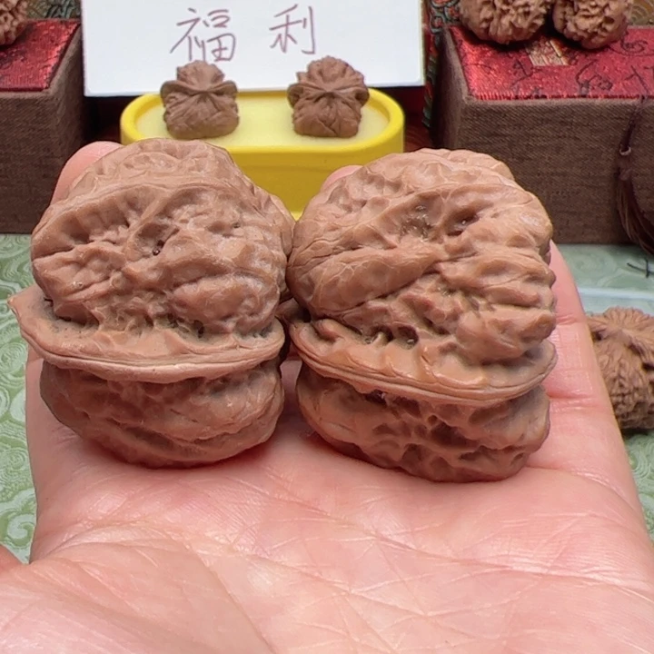 吊坠文玩核桃蛤蟆头文玩核桃手把件