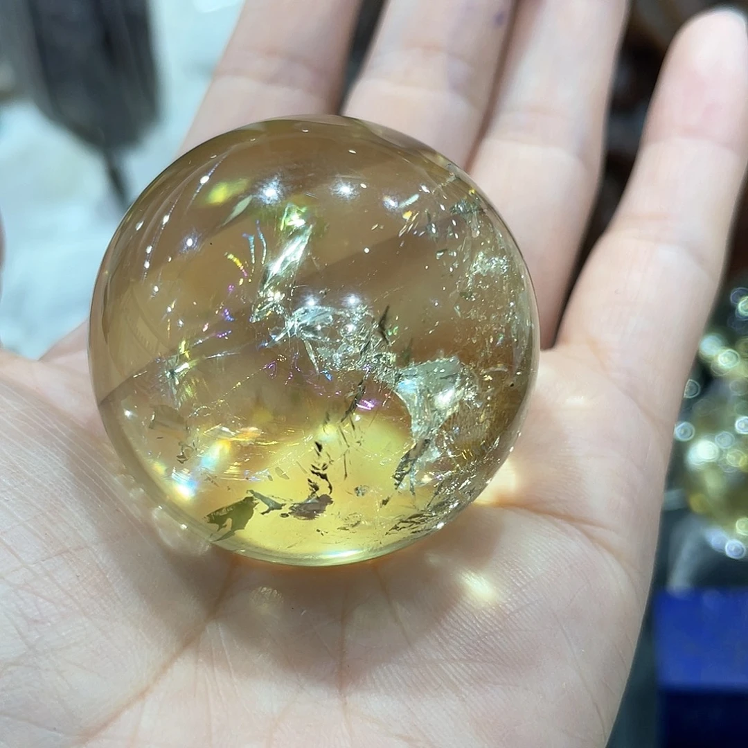 未镶嵌珠宝半成品水晶巴西黄水晶