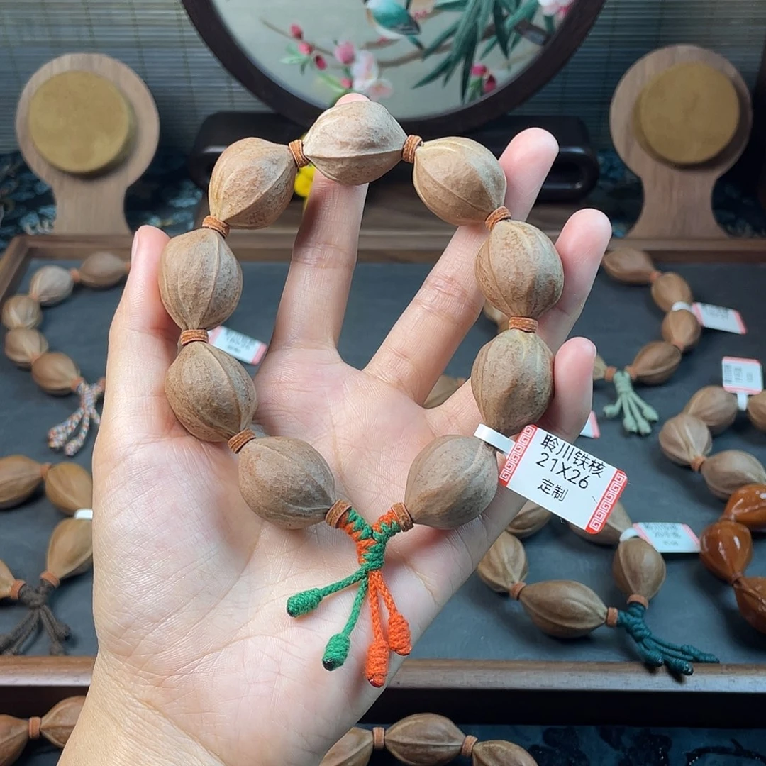 轩***子手串/手链橄榄核2126梅林铁核