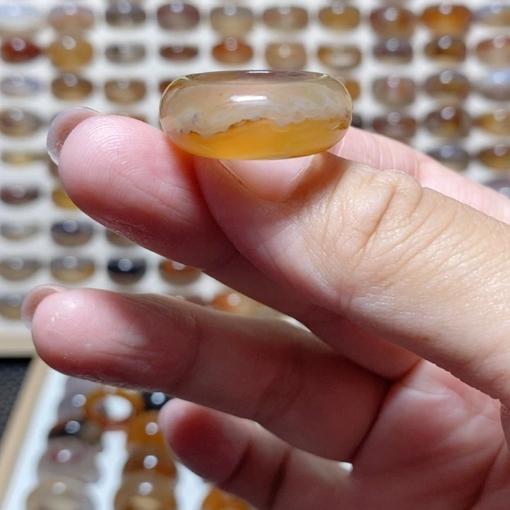 未镶嵌戒指玛瑙/玉髓港15