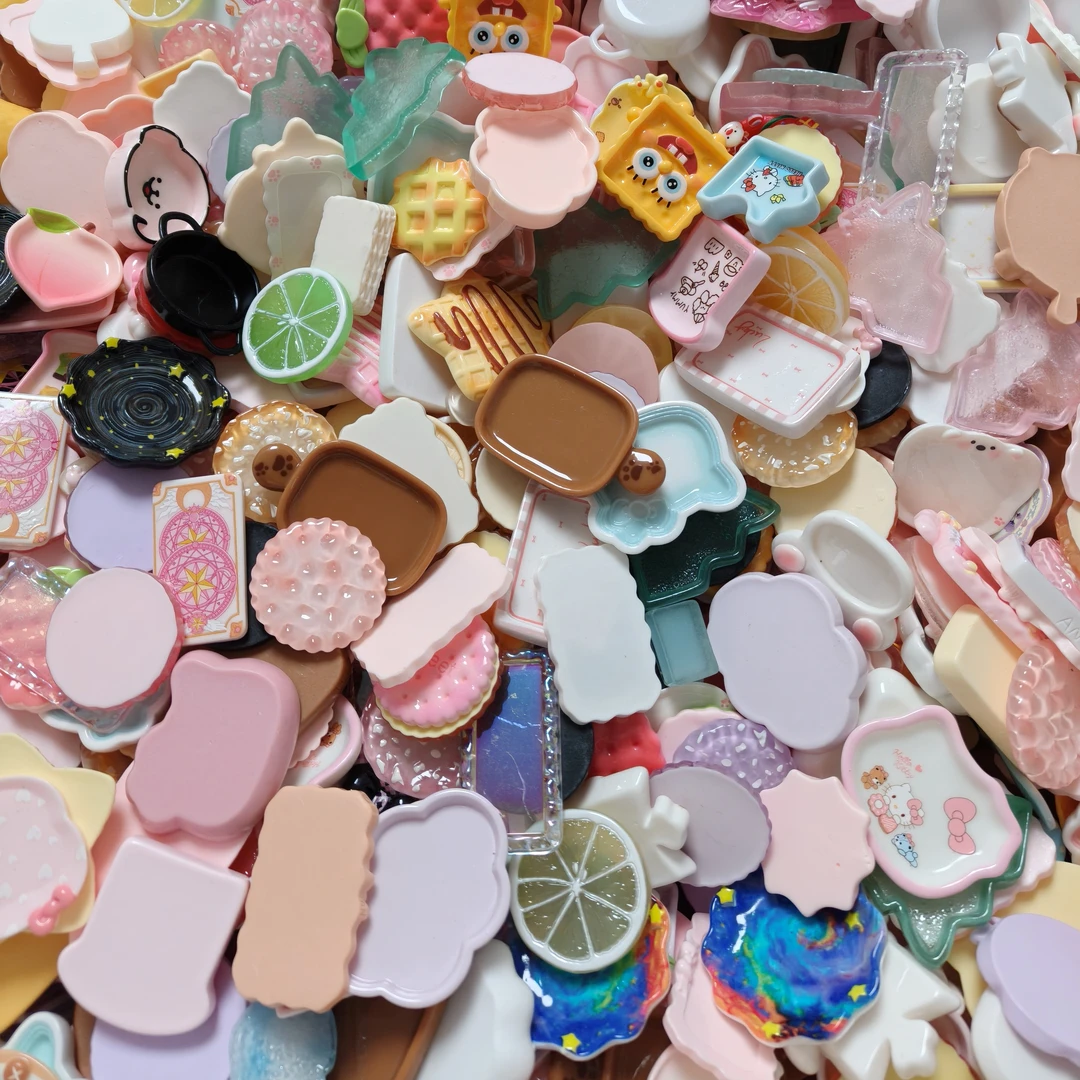 DIY福福来了，盘子大混，树脂产品默认微瑕，介意者慎拍