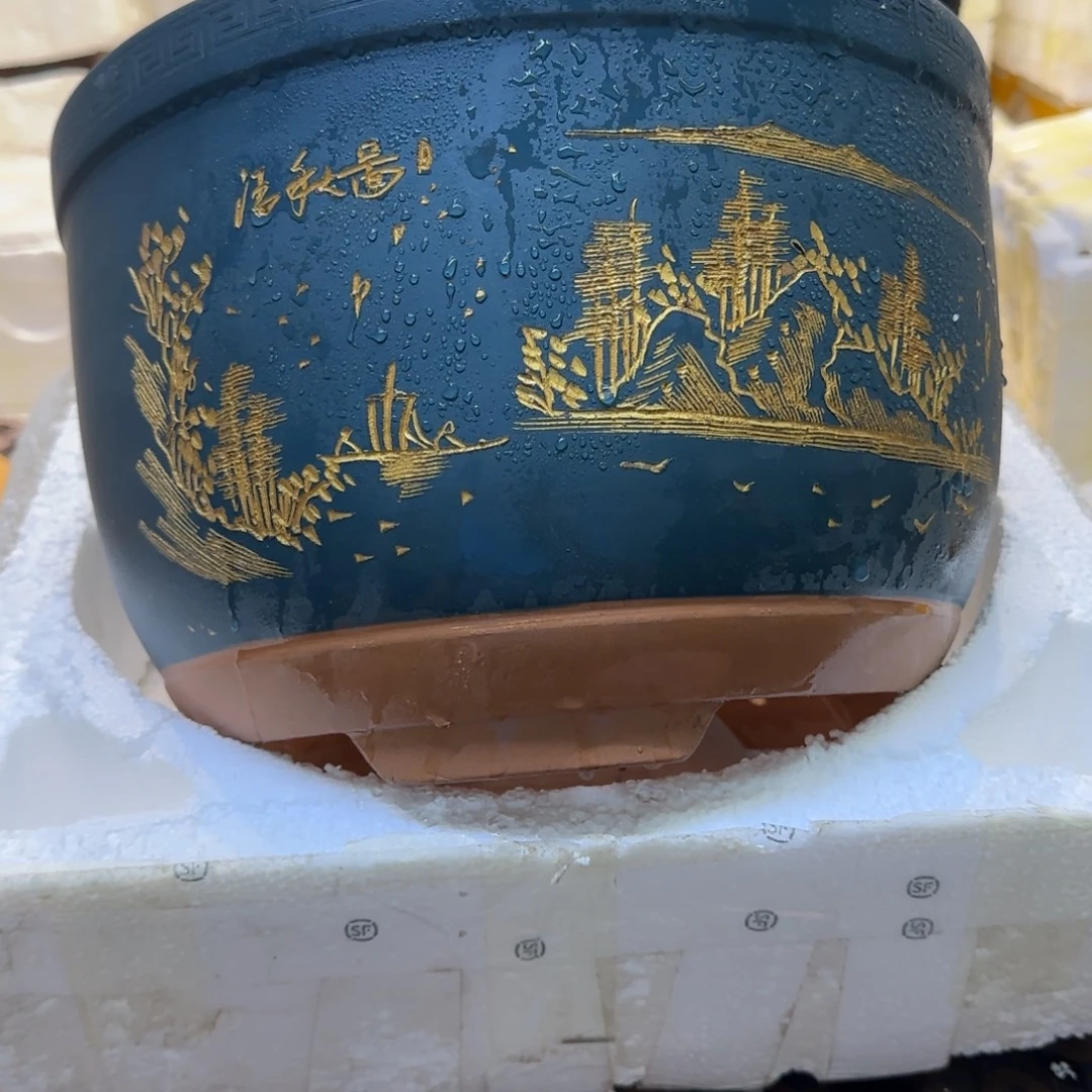 紫砂花盆口径30.20口径