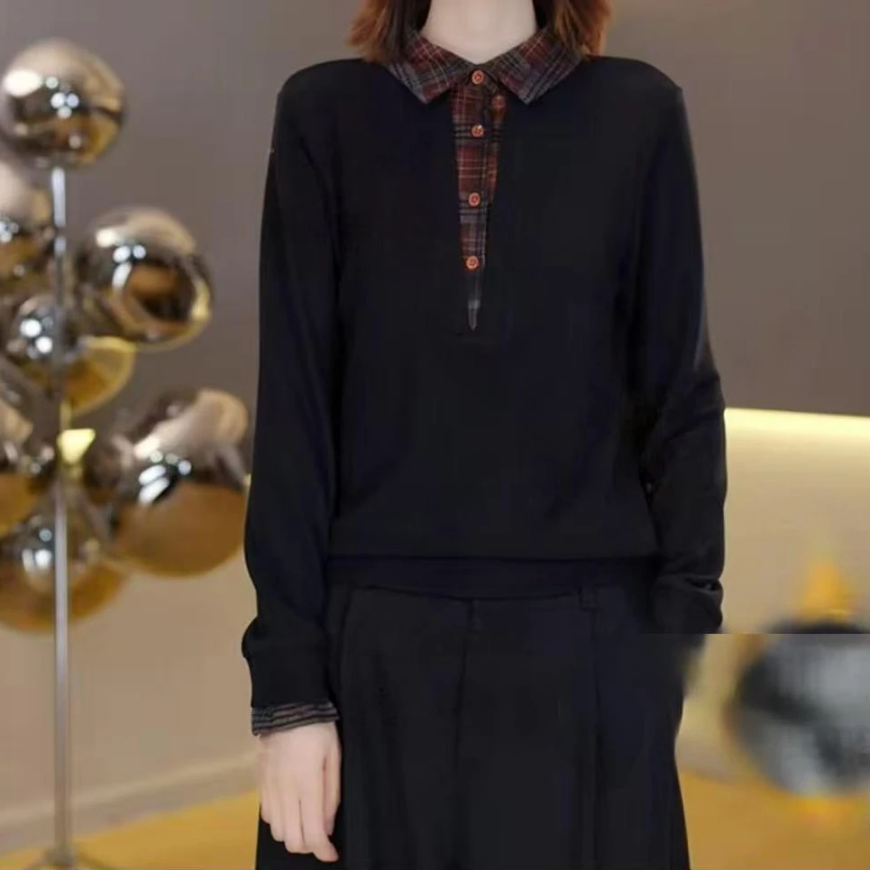 2025气质新款保暖上衣女显瘦秋冬洋气时尚内搭打底衫