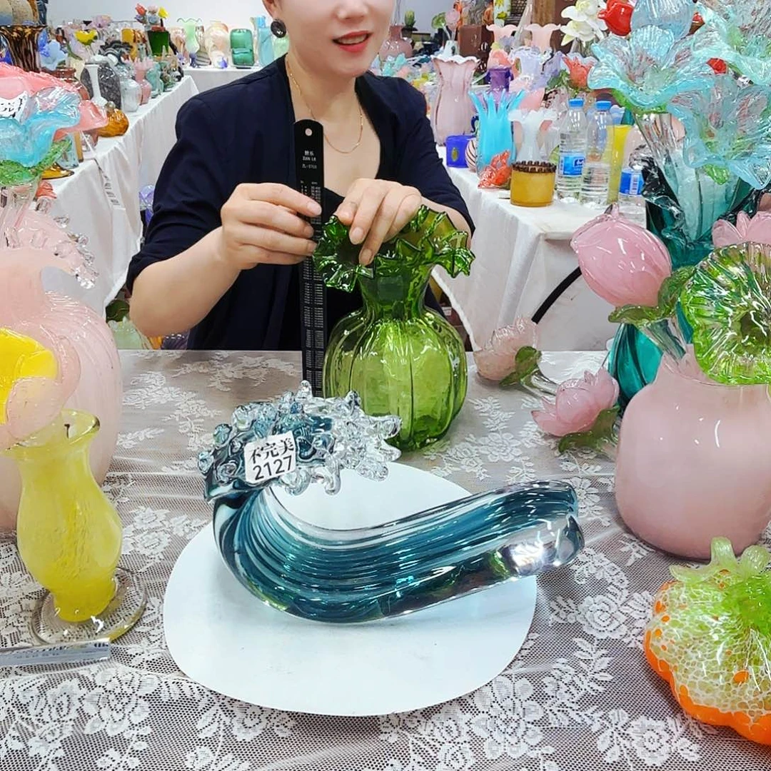 琉璃花瓶花器艺术品