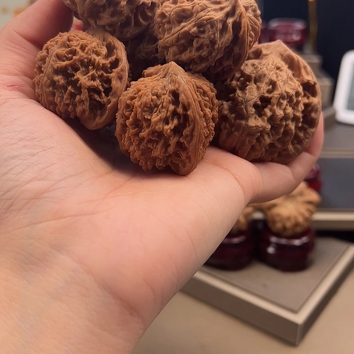 文玩核桃把件官帽➕满天星➕苹果k-019