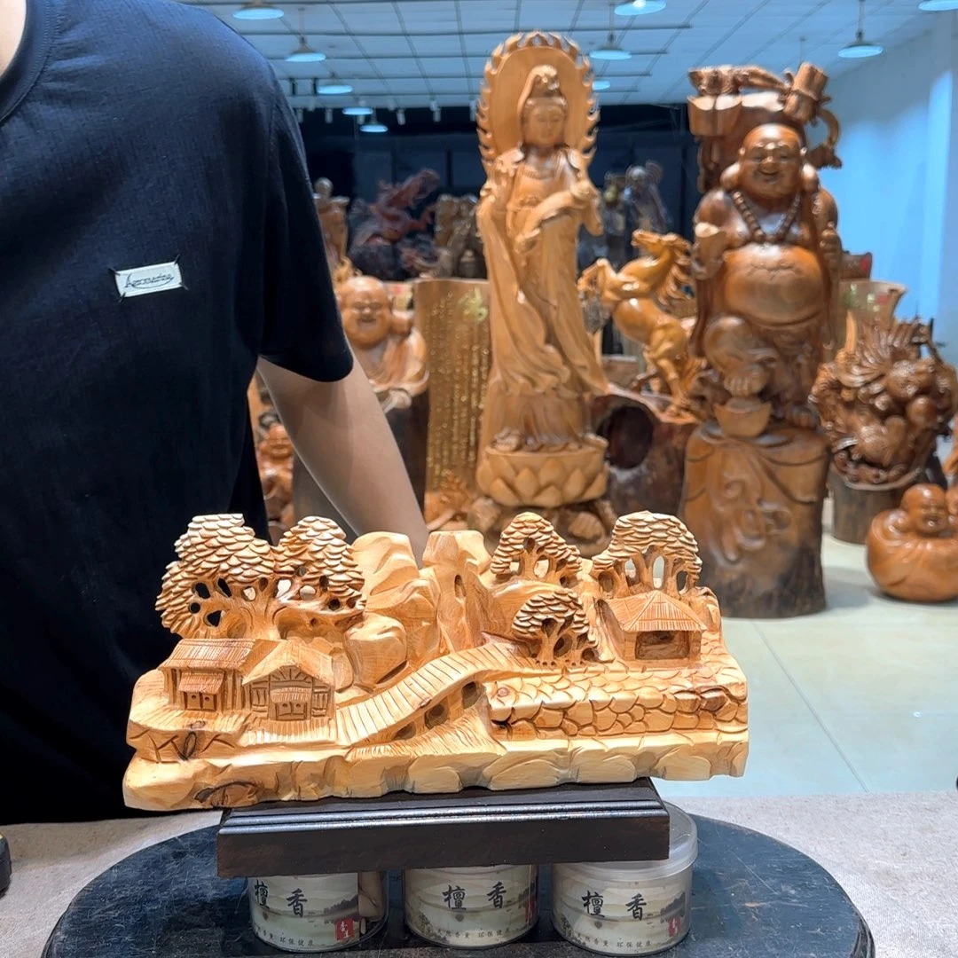 木工艺品摆件不包邮
