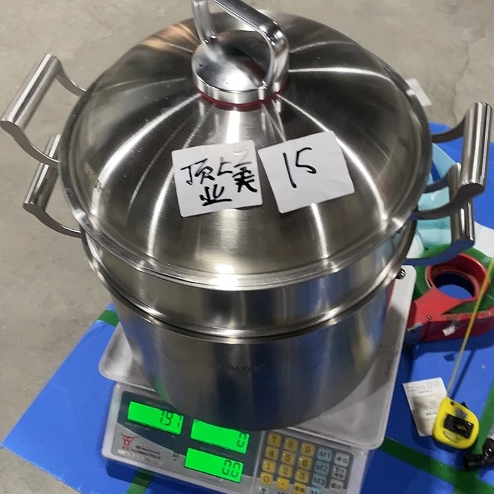 顶***S316l出口级别顶上美业不锈钢锅