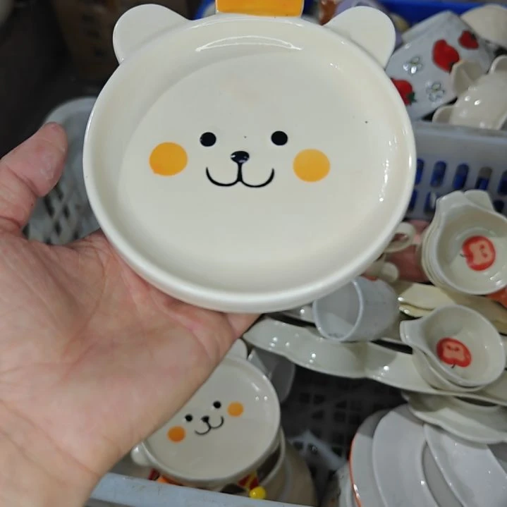 瓷片陶瓷杯碗盘微瑕介意慎拍